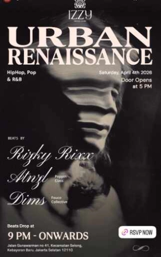 IZZY SOCIAL CLUB GUNAWARMAN JAKARTA - URBAN RENAISSANCE