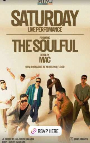 MINQ SENOPATI JAKARTA - SATURDAY