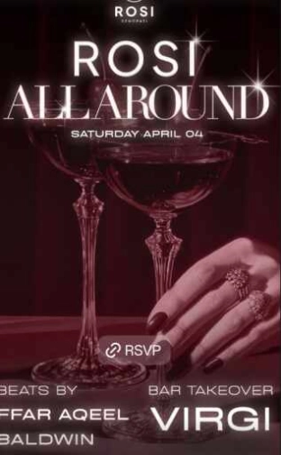 ROSI SENOPATI JAKARTA - SATURDAY