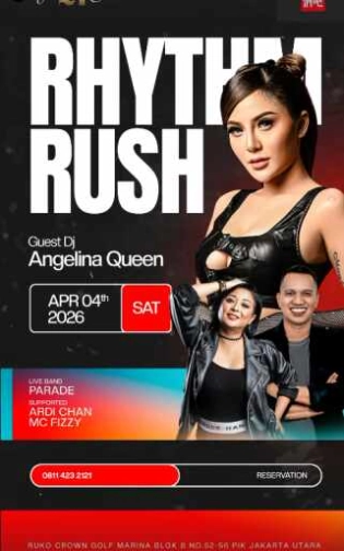 THE 21 CLUB PANTAI INDAH KAPUK - RHYTHM RUSH