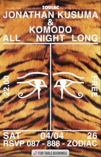 ZODIAC SENOPATI JAKARTA - SATURDAY