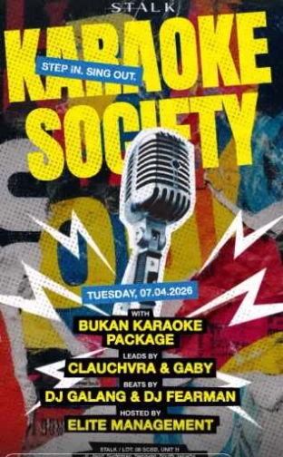 STALK SCBD JAKARTA - KARAOKE SOCIETY