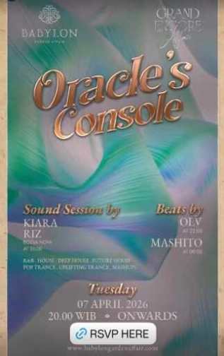 BABYLON GARDEN AFFAIR SCBD JAKARTA - ORACLE