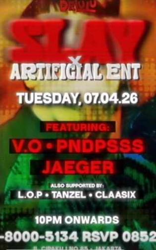 DELULU JAKARTA - SLAY X ARTIFICIAL ENT