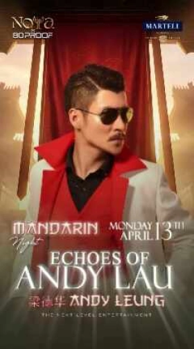 NOYA X 80 PROOF PANTAI INDAH KAPUK 2 JAKARTA - MANDARIN NIGHT