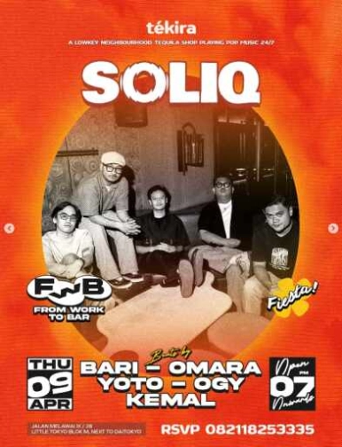 TEKIRA BLOK M JAKARTA - SOLIQ