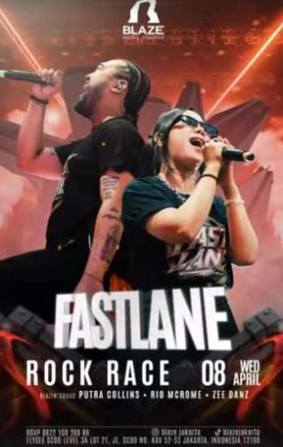 BLAZE SCBD JAKARTA - FASTLANE ROCK RACE