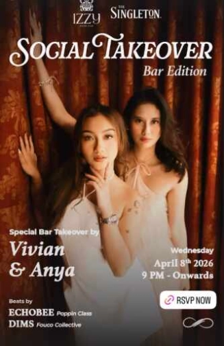 IZZY SOCIAL CLUB GUNAWARMAN JAKARTA - SOCIAL TAKEOVER