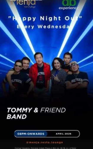 MENJA RESTO & LOUNGE JAKARTA - HAPPY NIGHT OUT
