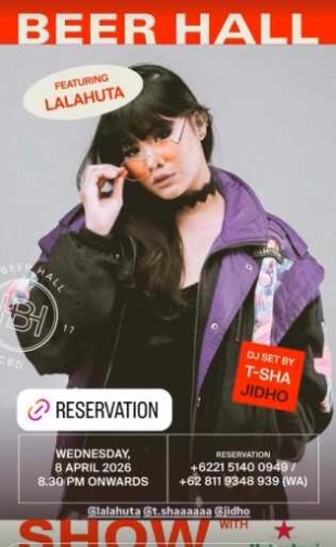 BEER HALL SCBD JAKARTA - WEDNESDAY