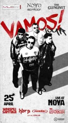 NOYA X 80 PROOF PANTAI INDAH KAPUK 2 JAKARTA - VAMOS TOUR 