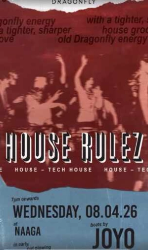 NAAGA BAR MENTENG JAKARTA - HOUSE RULEZ