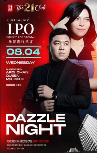 THE 21 CLUB PANTAI INDAH KAPUK - DAZZLE NIGHT