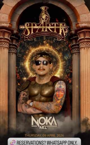 SPARTA LIVE BAR KEMANG JAKARTA - PROGRESSIVE KINGDOM