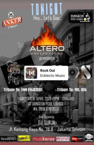 DUNGEON POOL LOUNGE KEMANG JAKARTA - ALTERO