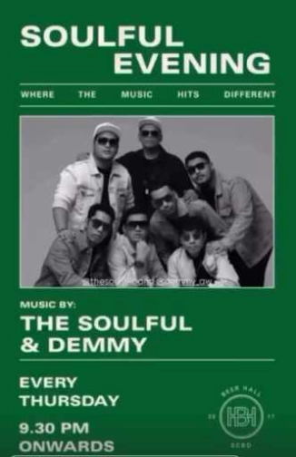 BEER HALL SCBD JAKARTA - SOULFUL EVENING