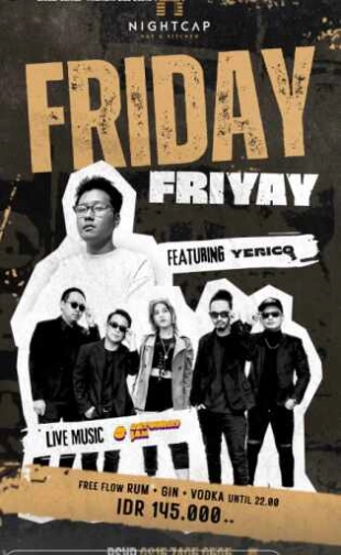 NIGHTCAP PURI JAKARTA - FRIDAY FRIYAY