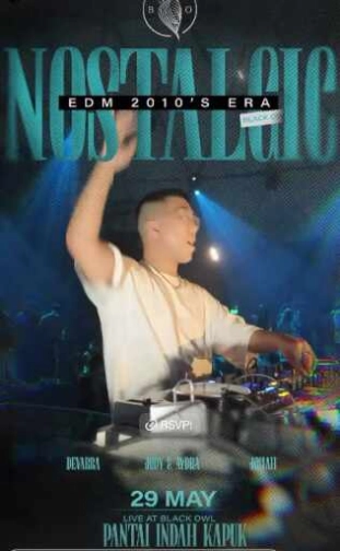 BLACK OWL PANTAI INDAH KAPUK JAKARTA - NOSTALGIC EDM 2010 ERA