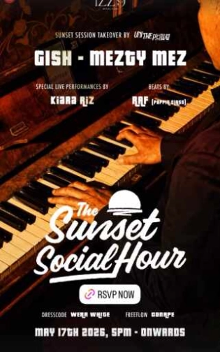 IZZY SOCIAL CLUB JAKARTA - THE SUNSET SOCIAL HOUR