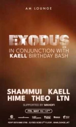 AM LOUNGE SCBD JAKARTA - EXODUS 