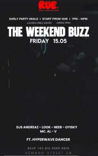 RUE WINE AND COCKTAIL BAR KEMANG JAKARTA - THE WEEKAND BUZZ