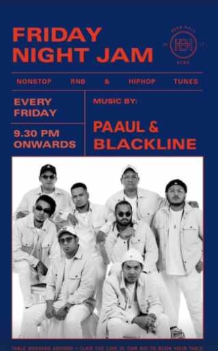 BEER HALL SCBD JAKARTA - FRIDAY NIGHT JAM