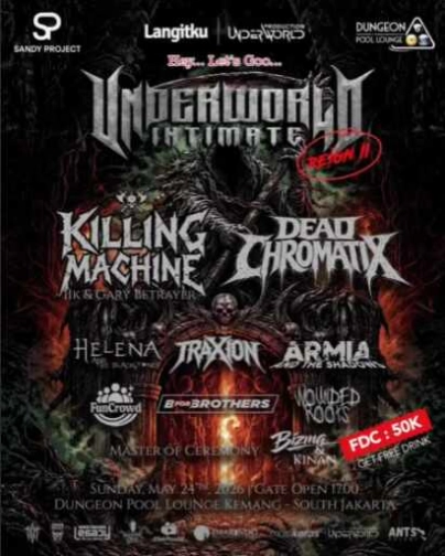DUNGEON POOL LOUNGE KEMANG JAKARTA - UNDERWORLD
