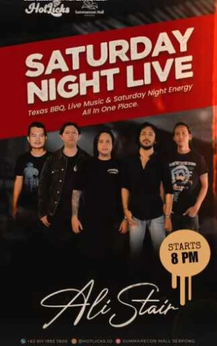 HOTLICKS GADING SERPONG - SATURDAY NIGHT LIVE