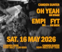 CAMDEN SUNTER JAKARTA - SATURDAY