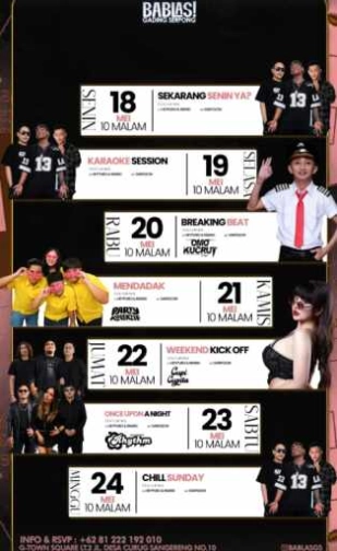 BABLAS GADING SERPONG - SEKARANG SENIN YA?