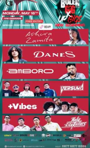 GLAMZ ANTASARI JAKARTA - BOLEH GIG X UP GIGS