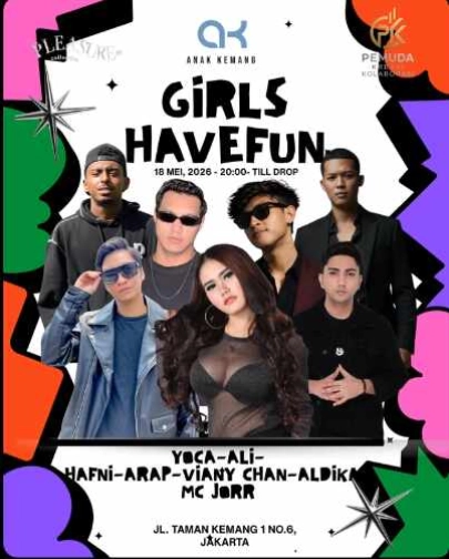 ANAK KEMANG CAFE JAKARTA - GIRLS HAVEFUN
