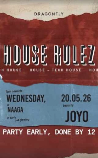 NAAGA BAR MENTENG JAKARTA - HOUSE RULEZ