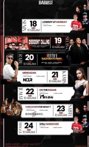 BABLAS KEMANG JAKARTA - LOWKEY LIT MONDAY