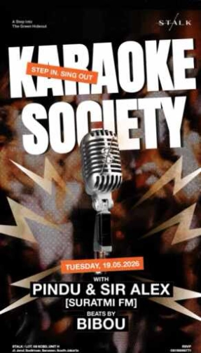 STALK SCBD JAKARTA - KARAOKE SOCIETY