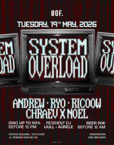 BOF KEMANG JAKARTA - SYSTEM OVERLOAD