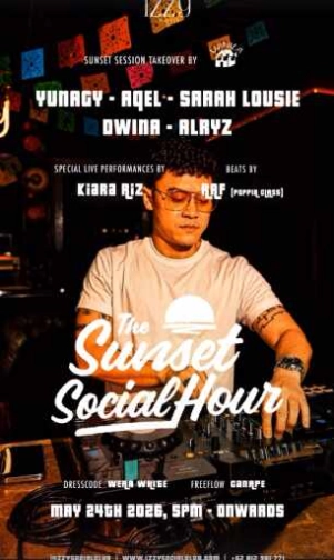 IZZY SOCIAL CLUB JAKARTA - THE SUNSET SOCIAL HOUR