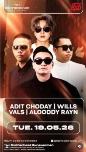 THE BROTHERHOOD JAKARTA - TUESDAY