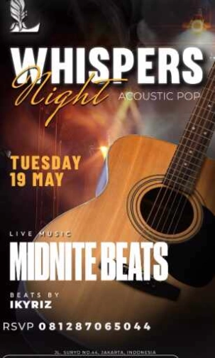 LUFRE BAR & LOUNGE JAKARTA - WHISPERS NIGHT
