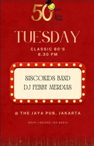JAYA PUB MENTENG JAKARTA - CLASSIC 80