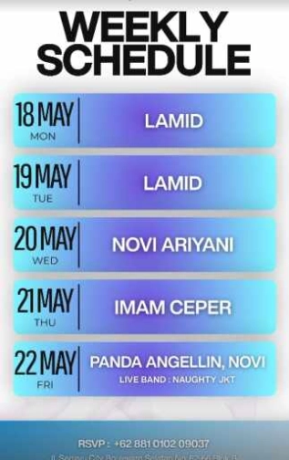DRAGON CHAMBER JAKARTA - TUESDAY