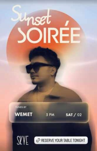SKYE MENTENG JAKARTA - SUNSET SOIREE