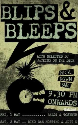 DUCK DOWN GUNAWARMAN JAKARTA - BLIPS & BLEEPS