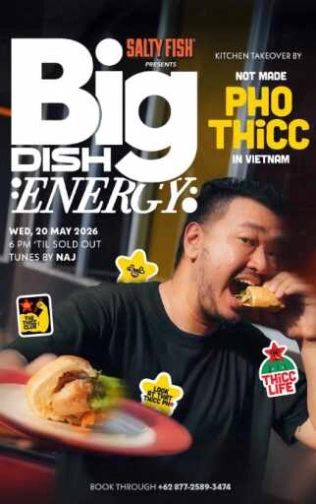 SALTY FISH BAR SCBD JAKARTA - BIG DISH ENERGY