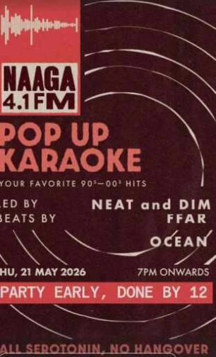 NAAGA BAR MENTENG JAKARTA - POP UP KARAOKE