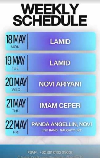 DRAGON CHAMBER JAKARTA - THURSDAY