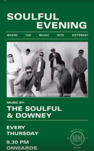 BEER HALL SCBD JAKARTA - SOULFUL EVENING