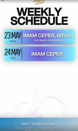 DRAGON CHAMBER JAKARTA - SATURDAY