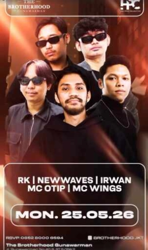 THE BROTHERHOOD GUNAWARMAN JAKARTA - MONDAY