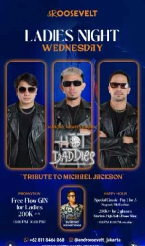 ROOSEVELT JAKARTA - LADIES NIGHT WEDNESDRY
